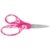Veľké detské nožnice SoftGrip™, ružový kvet (15 cm)