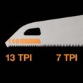 Ručná píla Pro Power Tooth s hrubým rezom (55 cm, 7 TPI)