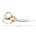 Fiskars X Iittala nožnice, Cheetah hnedé (21cm)