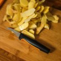 Lúpací nôž so zahnutou čepeľou, 7 cm Functional Form